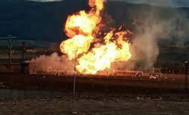 Explozie uriașă produsă la o conductă de gaz din Iran