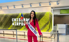 Самая красивая девушка Молдовы отправилась на конкурс Мисс Мира 2024