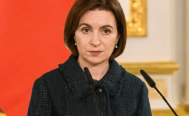 Sandu salută decizia UE de a impune sancțiuni pentru 6 persoane din Moldova