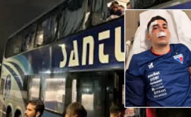 В Бразилии напали на автобус с футболистами
