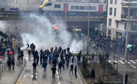Хаос в Брюсселе фермеры сожгли солому и покрышки