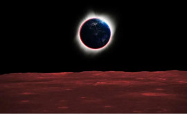 Как выглядело бы солнечное затмение наблюдаемое с поверхности Луны 