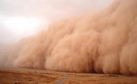 Облако пыли из Сахары дошло до Молдовы Предупреждение метеорологов