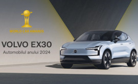 Volvo EX30 modelul complet electric a fost numit Automobilul Anului 2024