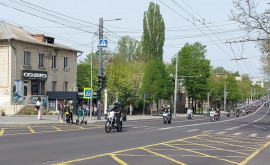 Parada bikerilor la Chișinău