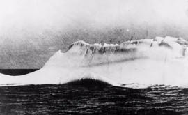 O fotografie a icebergului care a scufundat Titanicul va fi scoasă la licitație