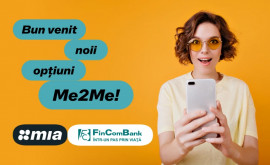 FinComBank Bun venit noii opțiuni Me2Me în cadrul serviciului MIA
