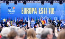 Dorin Recean Sărbătorim unitatea europeană pacea și democrația