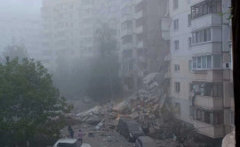 В Белгороде обрушился подъезд многоэтажки