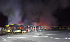 В Польше произошел масштабный пожар