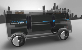 Беспилотный грузовик Ford сможет доставлять посылки по воздуху 