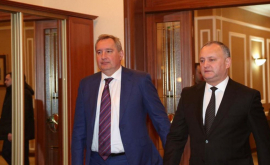 Додон обсудил с Рогозиным дипломатический скандал ВИДЕО