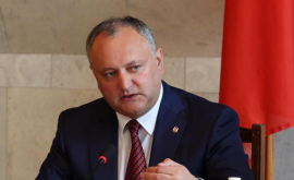 Додон заявил что украинский сценарий не повторится в Молдове