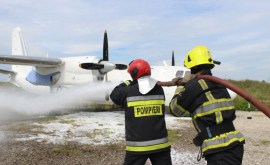 Un avion a luat foc pe Aeroportul Chișinău VIDEO