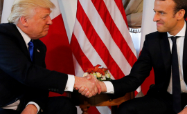 Macron alături de Trump Nimic nu va separa vreodată Franța de Statele Unite FOTO