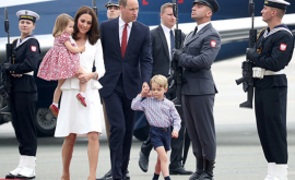 Prințul William și soția sa Kate încep o vizită în Polonia și Germania