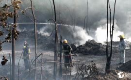 Pericolul de incendii la depozitele de crengi din Capitală persistă