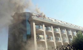 B турецком городе Кемер произошел пожар в пятизвездочном отеле