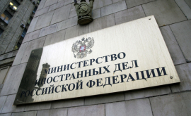 Ministerul rus de Externe Decizia Moldovei este o acțiune periculoasă