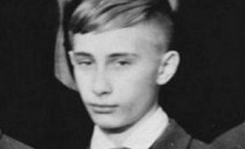 Vladimir Putin în tinereţe FOTO