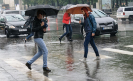На Молдову идут дожди с грозами