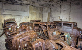 Во Франции нашли спрятанные под землей автомобили 1930х 