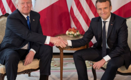 Trump şi Macron au discutat la telefon aproape o oră 