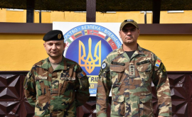 Soldații moldoveni au sosit în Ucraina la exerciții militare 