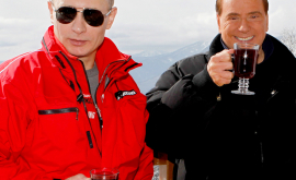 Путин и Берлускони близки как никогда Какой подарок получил российский президент