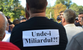 Moldovenii au uitat de miliard