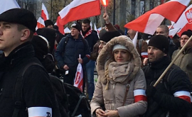 Protest naționalist în Polonia Europa trebuie să fie albă