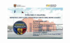 Moldovenii din Portgalia se vor întîlni cu Monica Babuc