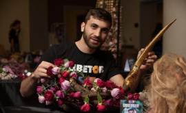 Un florist din Moldova sa remarcat la un campionat de talie internațională FOTOVIDEO