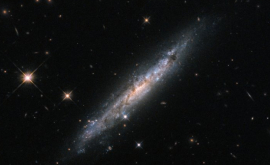 NASA a publicat imaginea unei galaxii care explodează în spațiu
