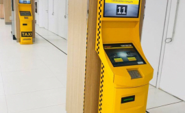 В аэропорту Кишинева установлены электронные терминалы вызова такси