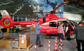Un nou elicopter SMURD va efectua operațiuni de salvare pentru RM FOTO