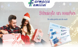 Alege să oferi un voucher cadou Sănătate și Frumusețe de la Farmacia Familiei