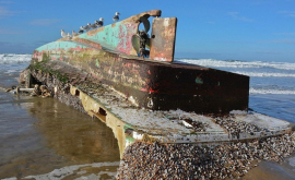 O navăfantomă descoperită pe coasta SUA Ce încărcătură preţioasă avea