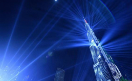 Dubai Spectacolul laser de Anul Nou intră în Cartea Recordurilor VIDEO