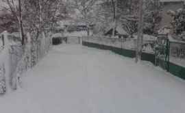 В селе Тогатин слепили снежную бабу высотой 3 метра ФОТО