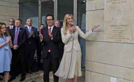 Ivanka Trump şi Steve Mnuchin au dezvelit sigla noii ambasade a SUA la Ierusalim