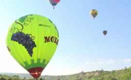 Cerul de la Orheiul Vechia fost împînzit de baloane cu aer cald VIDEO
