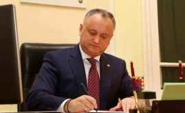 Специальное заявление Президента Молдовы