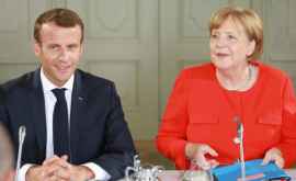 Merkel şi Macron vor aprofundarea integrării în cadrul UE
