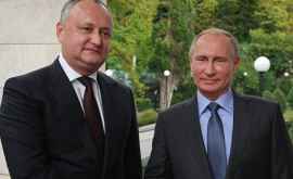 Putin Le doresc moldovenilor bunăstare și prosperitate