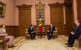 Ce lea spus Dodon noilor ambasadori ai Moldovei în Marea Britanie și EAU