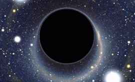 A fost găsită o structură anormală în jurul găurii negre