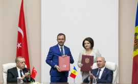 Republica Moldova și Turcia au semnat cinci acorduri bilaterale