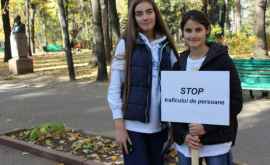 În capitală a fost lansată Săptămîna de luptă împotriva traficului de persoane FOTO 