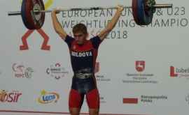 Тяжелоатлет Даниел Лунгу стал вицечемпионом Европы